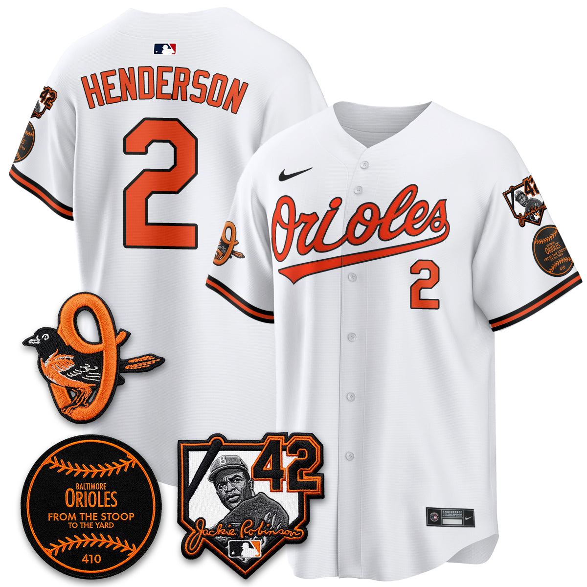 Baltimore Orioles 2026 Jackie Robinson Day Vapor Limited Jersey - All Stitched