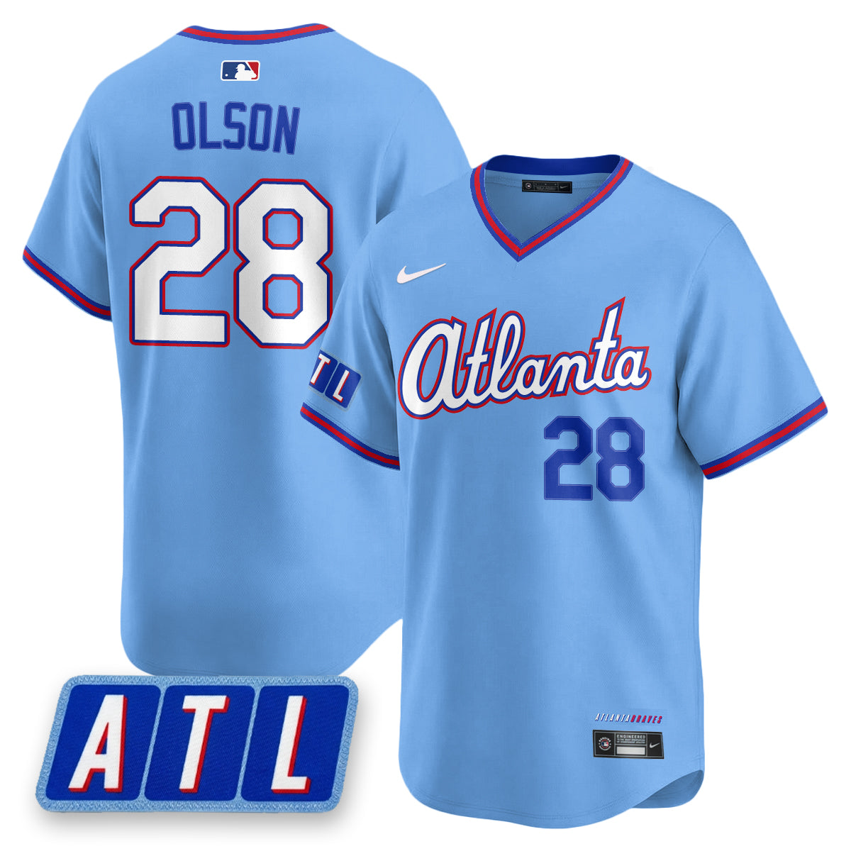 Atlanta Braves 2026 City Connect Vapor Limited Jersey - All Stitched
