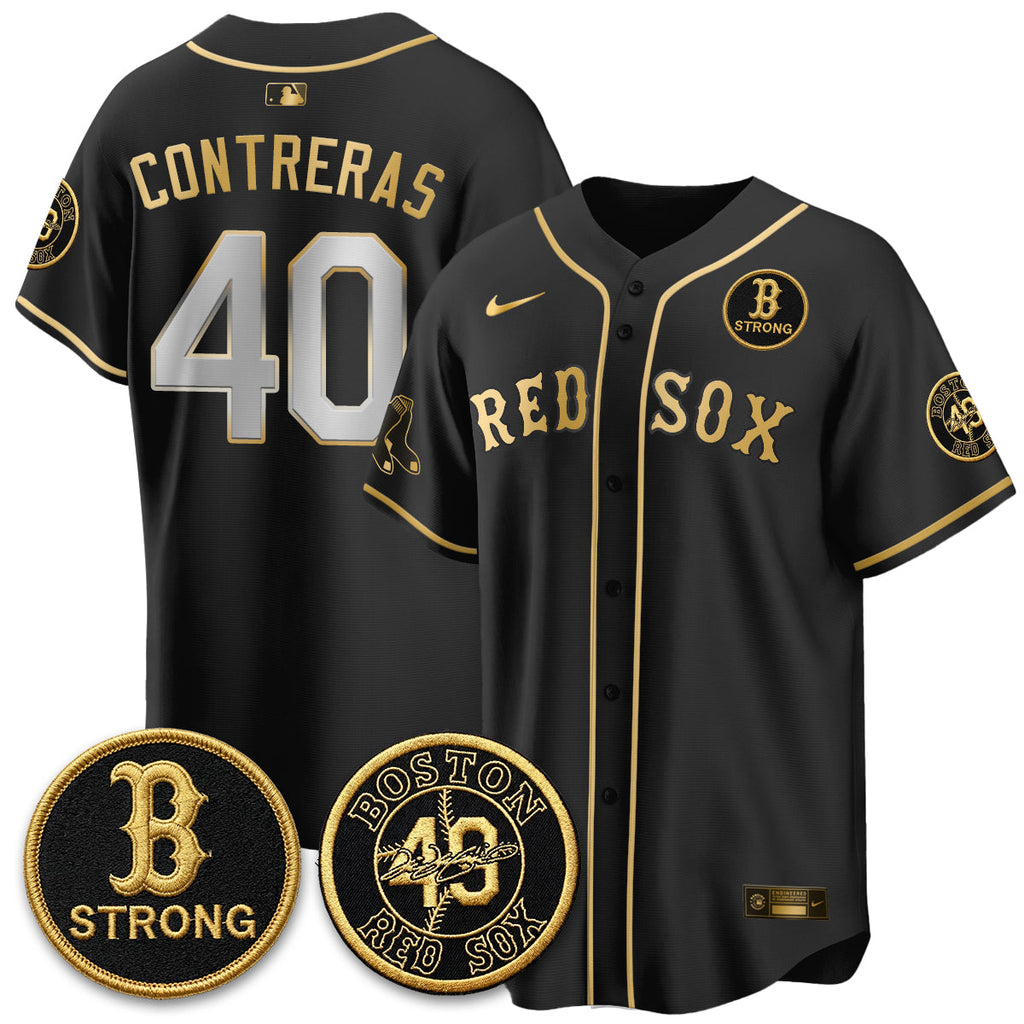 Boston Red Sox Tim Wakefield Memorial Patch Vaper Premier Limited Jersey - All Stitched V2
