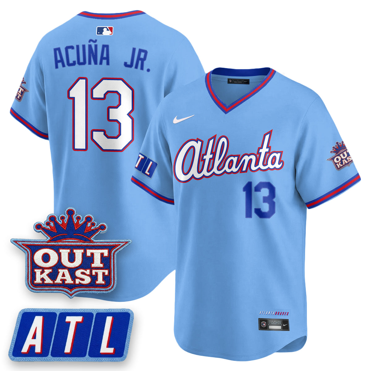 Atlanta Braves 2026 City Connect x Outkast Patch Vapor Limited Men Jersey - All Stitched
