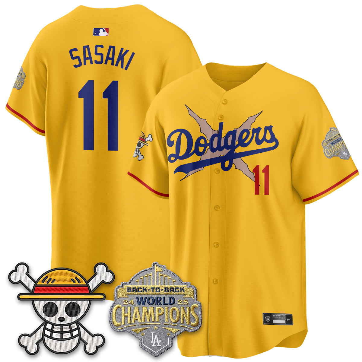 Los Angeles Dodgers x OP Vapor Jersey -All Stitched V2