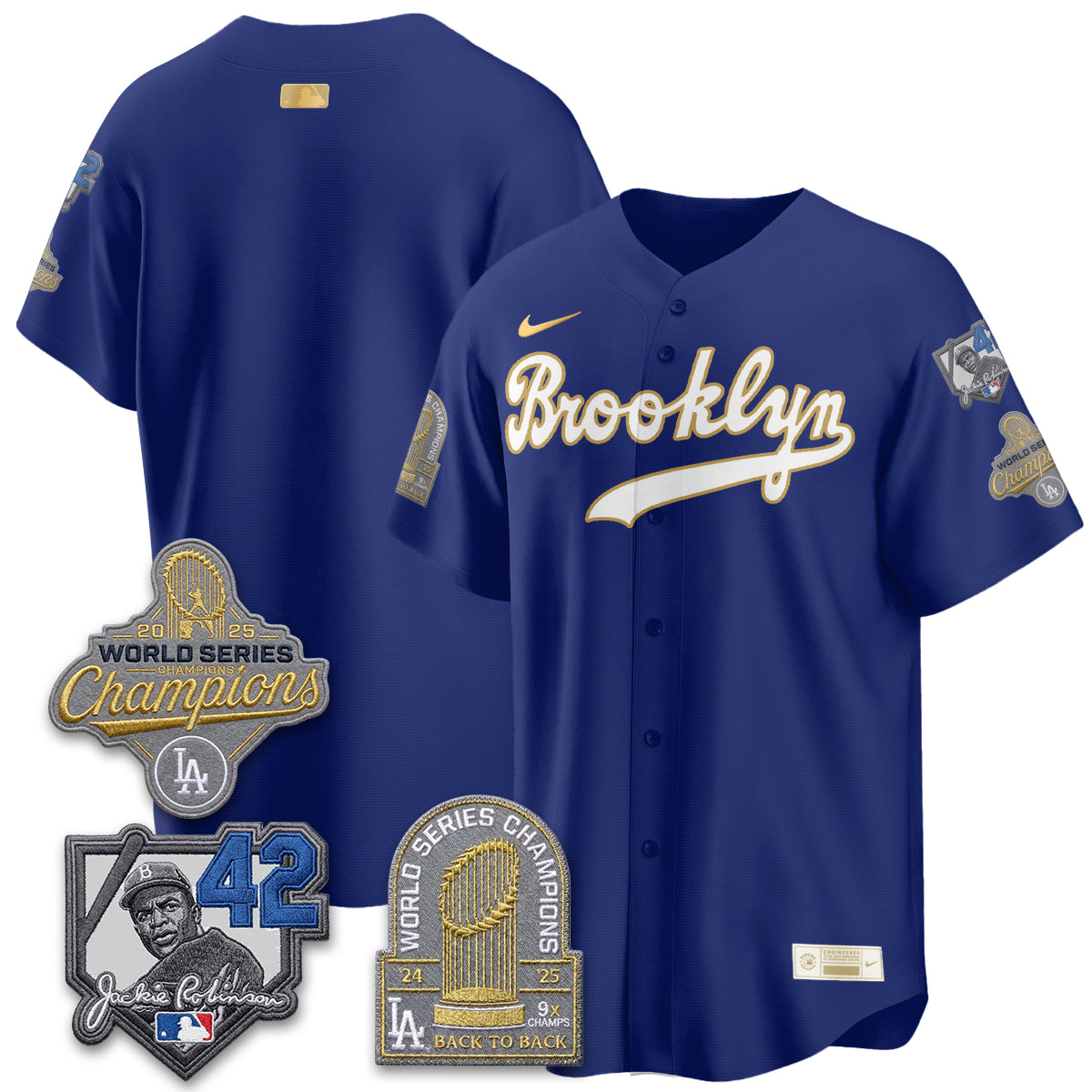 LAD 2026 Brooklyn Jackie Robinson Limited Jersey - All Stitched