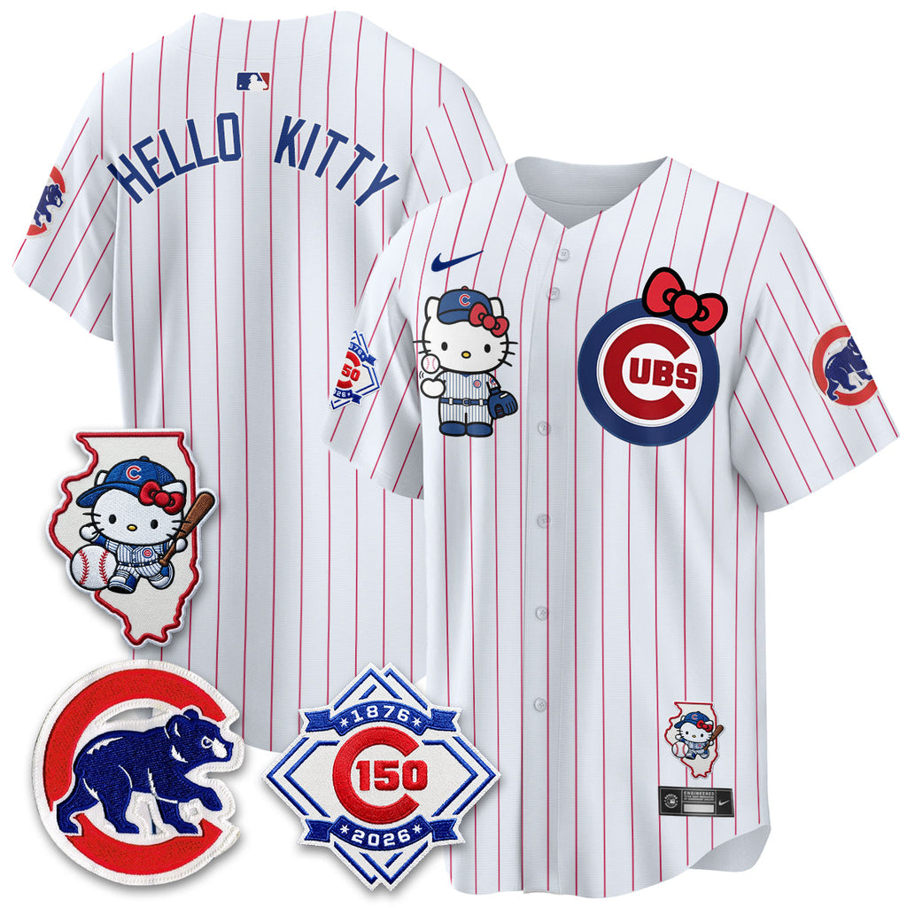 Chicago Cubs x Meow KT Vapor Premier Limited Jersey - All Stitched V2