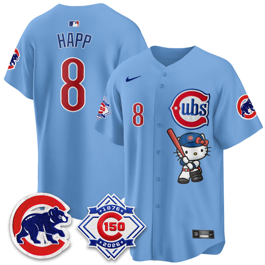 Chicago Cubs x Meow KT Vapor Premier Limited Jersey - All Stitched
