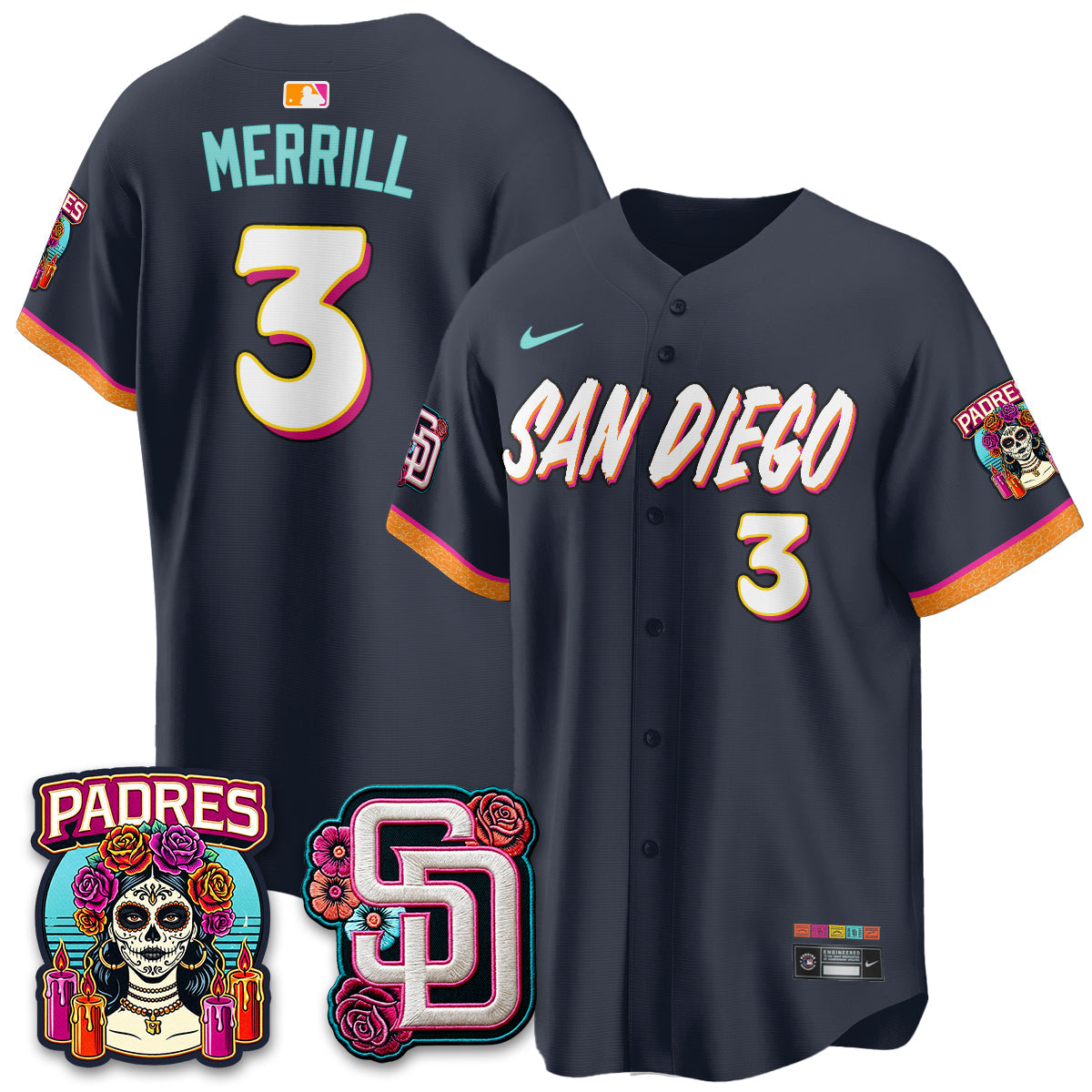 San Diego Padres 2026 City Connect Vapor Premier Limited Jersey - All Stitched V2