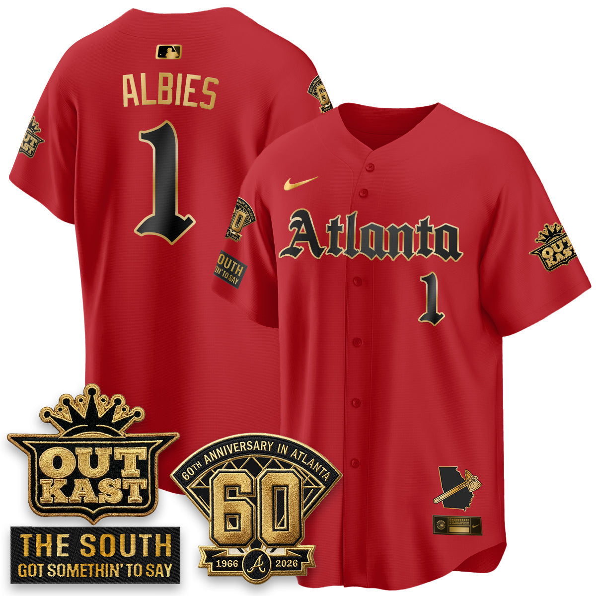 Atlanta Braves 2026 Gothic Edition Vapor Limited Jersey - All Stitched