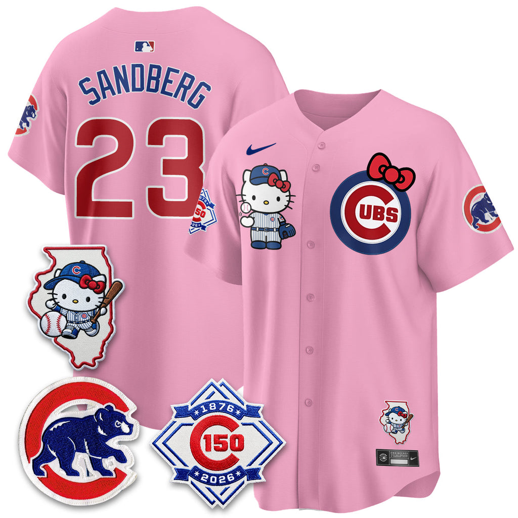 Chicago Cubs x Meow KT Vapor Premier Limited Jersey - All Stitched V2