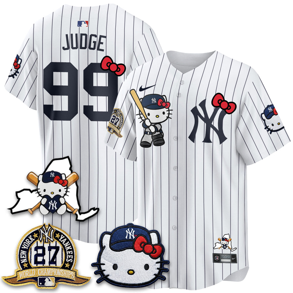 New York Yankees Meow KT 2026 Vapor Limited Jersey - All Stitched