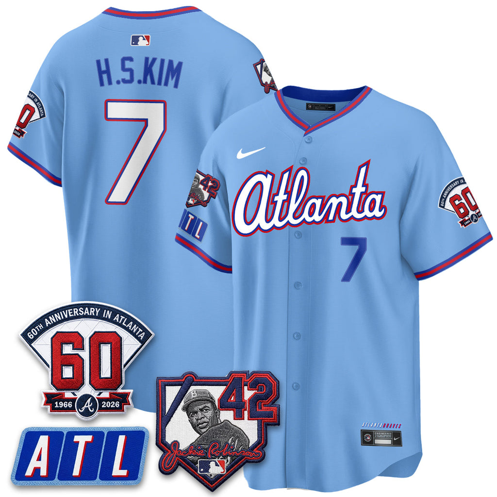 Atlanta Braves 2026 Jackie Robinson Day Vapor Limited Jersey - All Stitched