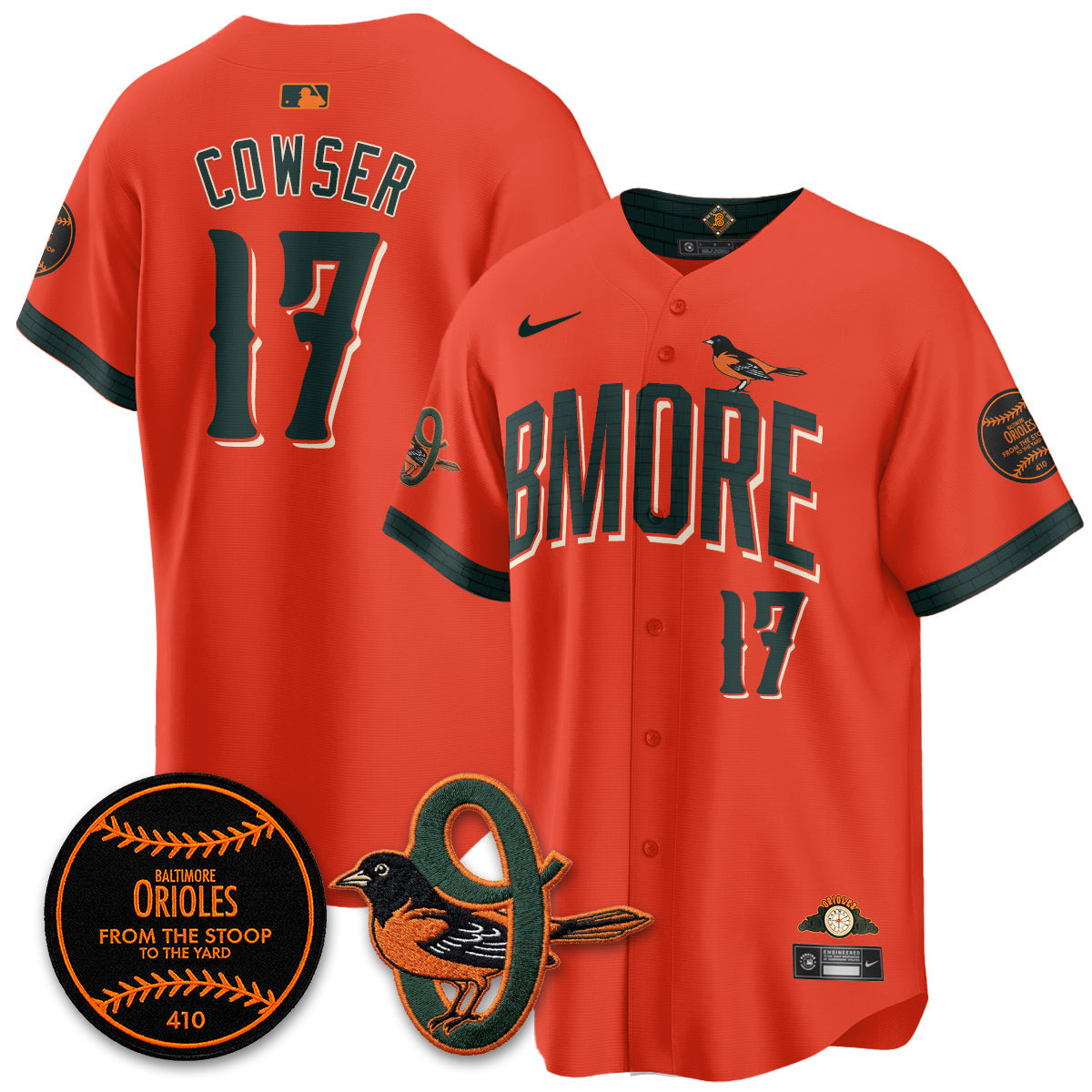 Baltimore Orioles 2026 City Connect Vapor Premier Limited Jersey - All Stitched - V3
