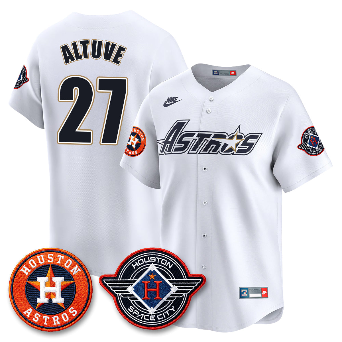 Houston Astros 2026 Space City Vapor Limited Jersey - All Stitched