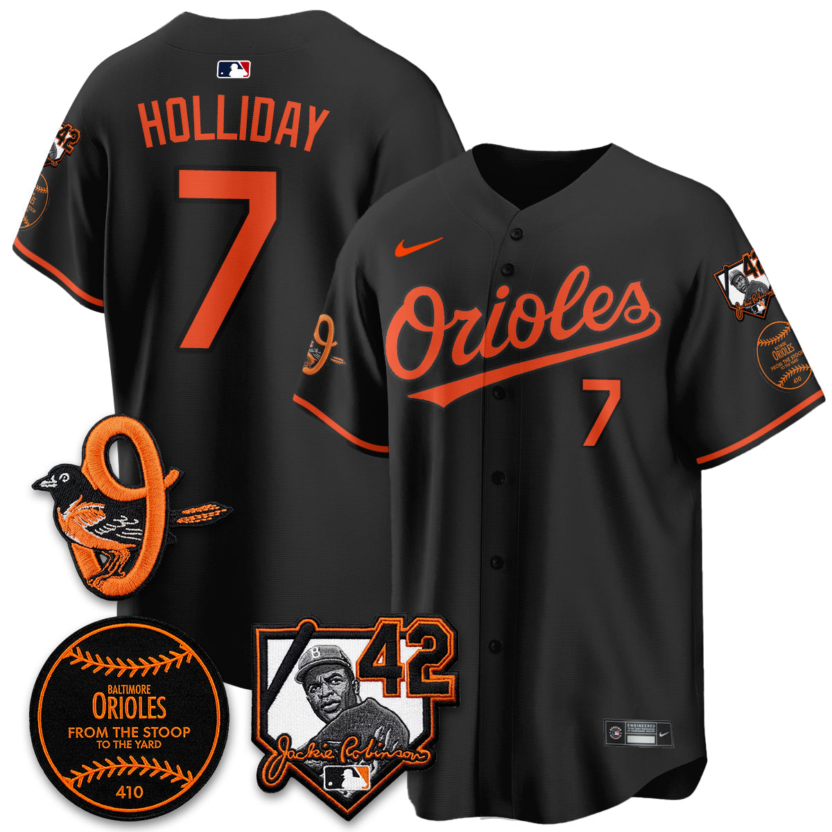 Baltimore Orioles 2026 Jackie Robinson Day Vapor Limited Jersey - All Stitched