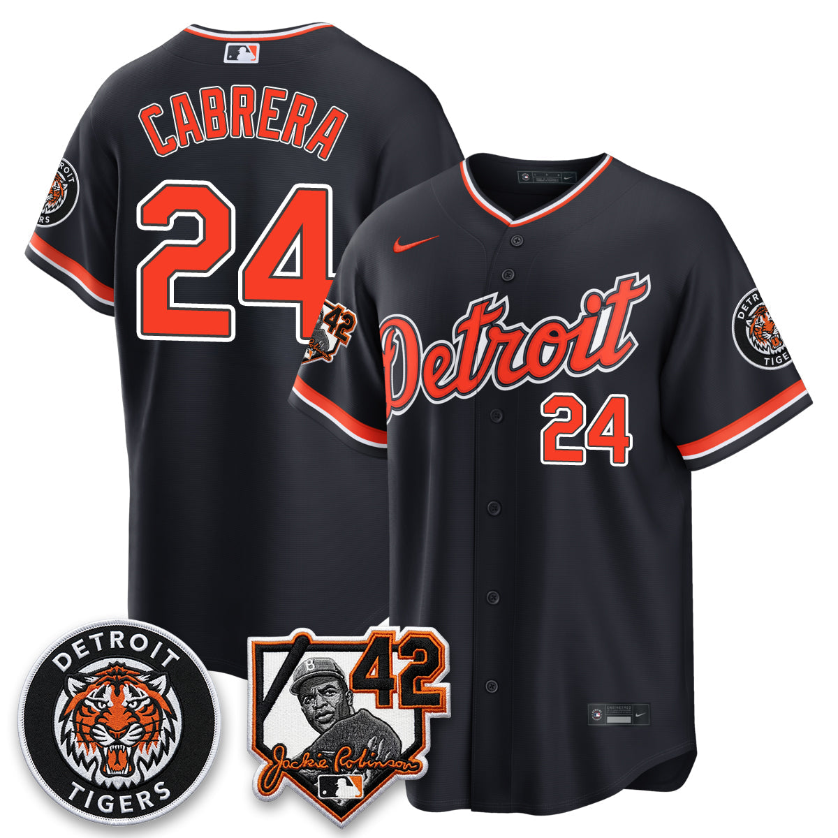 Detroit Tigers 2026 Jackie Robinson Day Vapor Limited Jersey - All Stitched