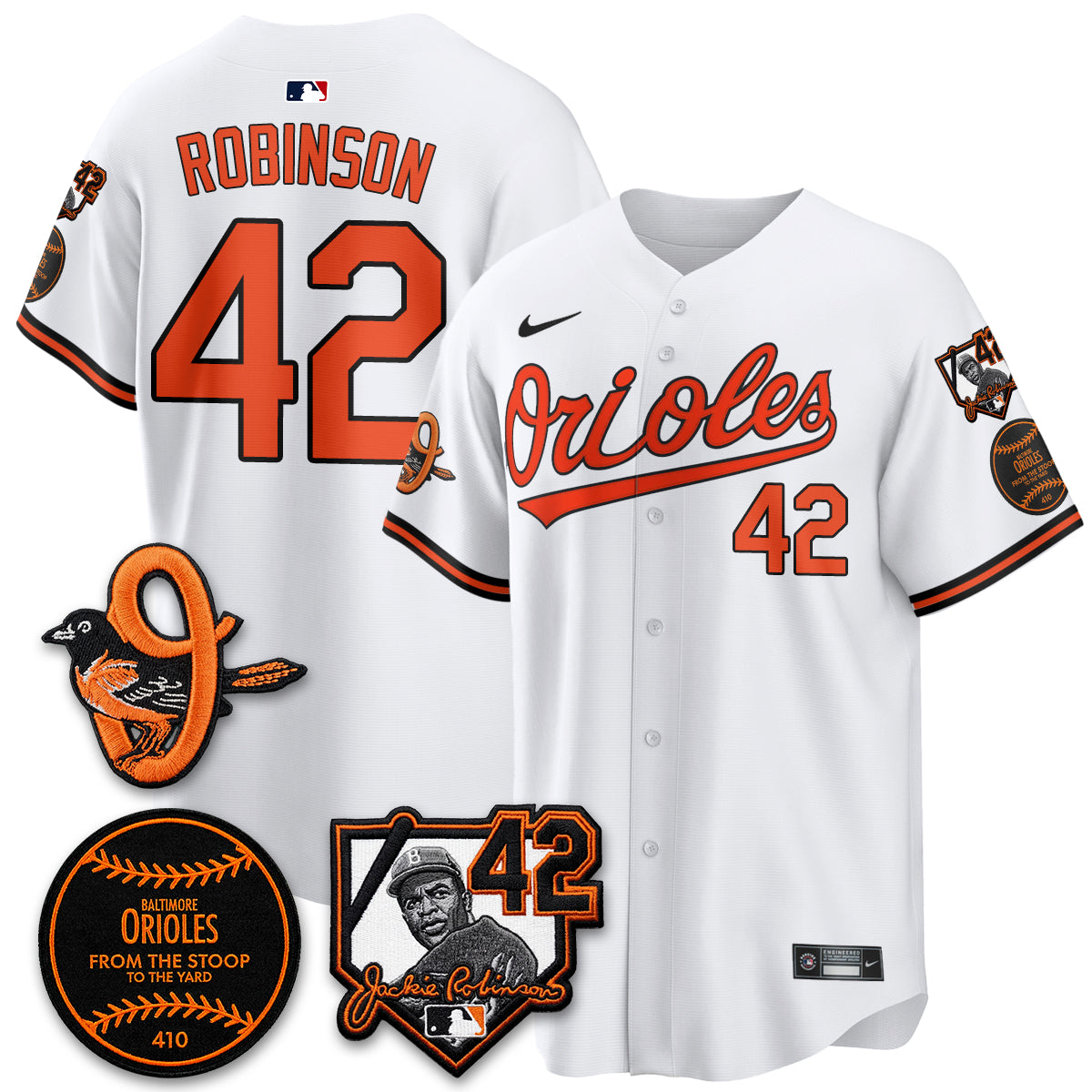 Baltimore Orioles 2026 Jackie Robinson Day Vapor Limited Jersey - All Stitched