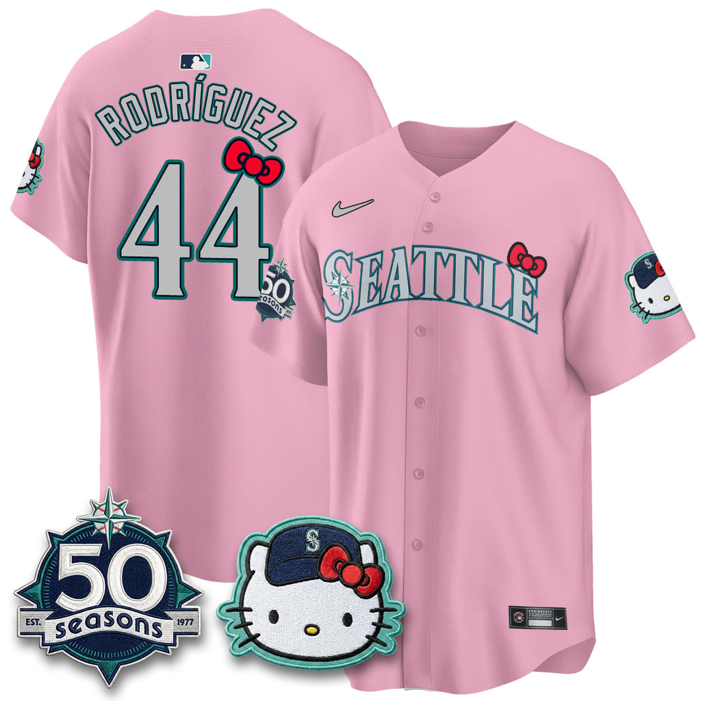 Seattle Mariners x Meow KT Night Limited Jersey - All Stitched