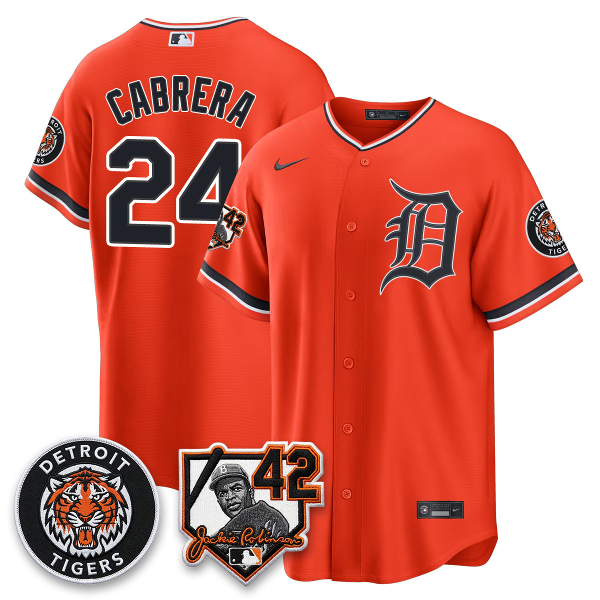 Detroit Tigers 2026 Jackie Robinson Day Vapor Limited Jersey - All Stitched