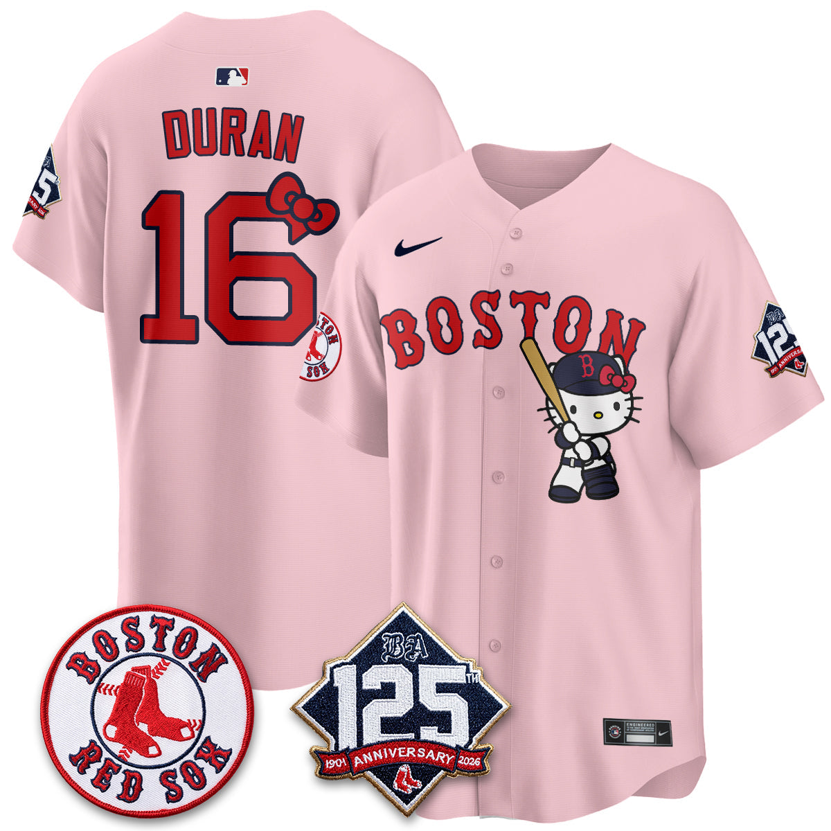 BOS x Meow KT Vapor Limited City Connect Jersey - Stitched