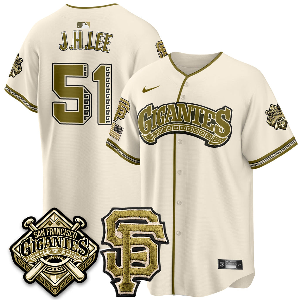 San Francisco Giants New Era Olive 2026 Armed Forces Day Jersey - All Stitched