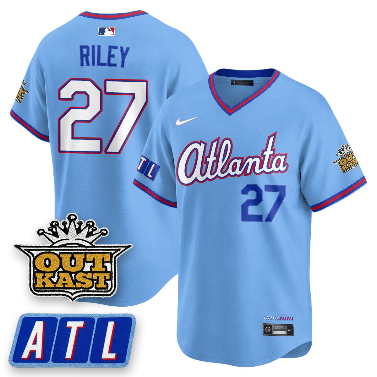 Atlanta Braves 2026 City Connect x Outkast Patch Vapor Limited Jersey - All Stitched