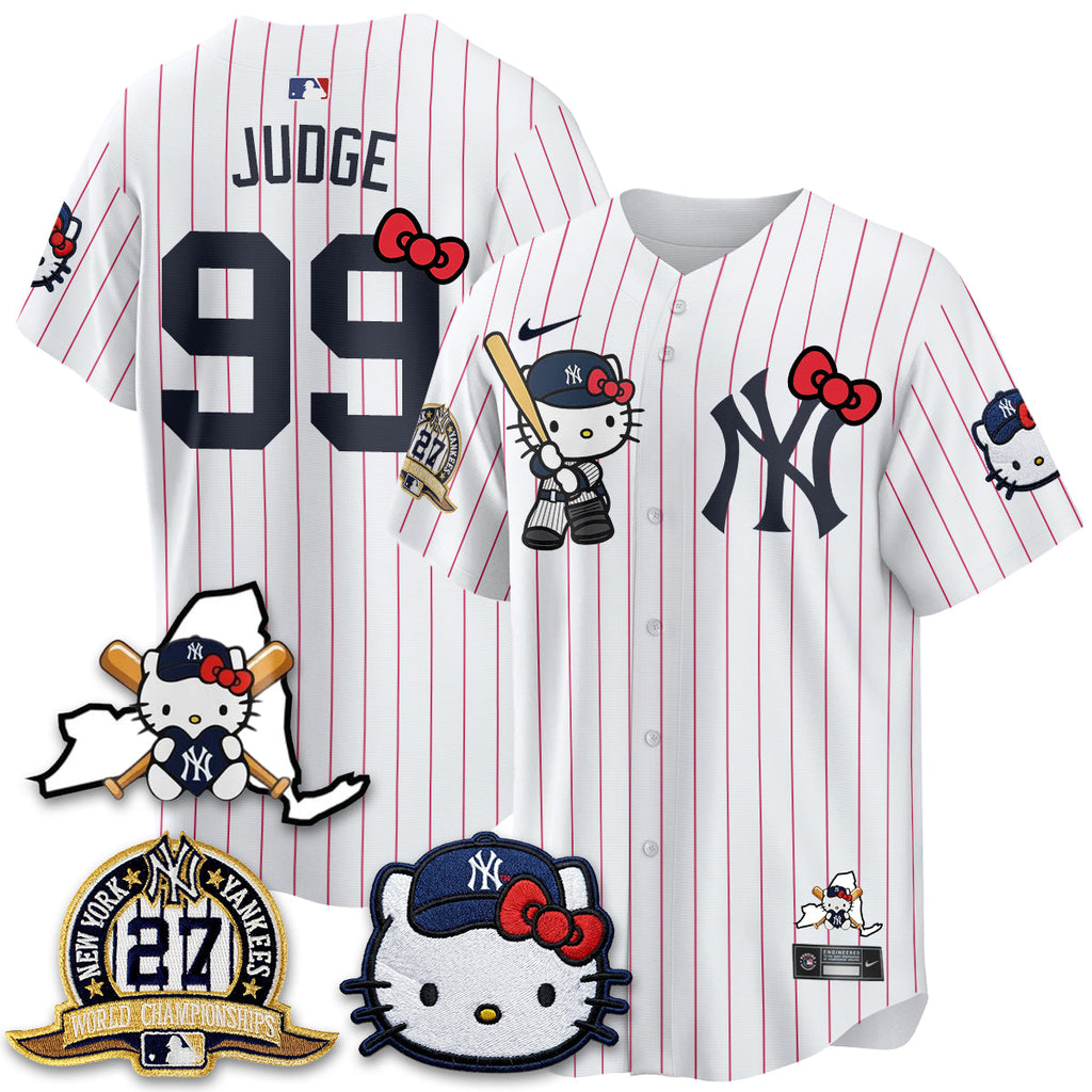 New York Yankees Meow KT 2026 Vapor Limited Jersey - All Stitched
