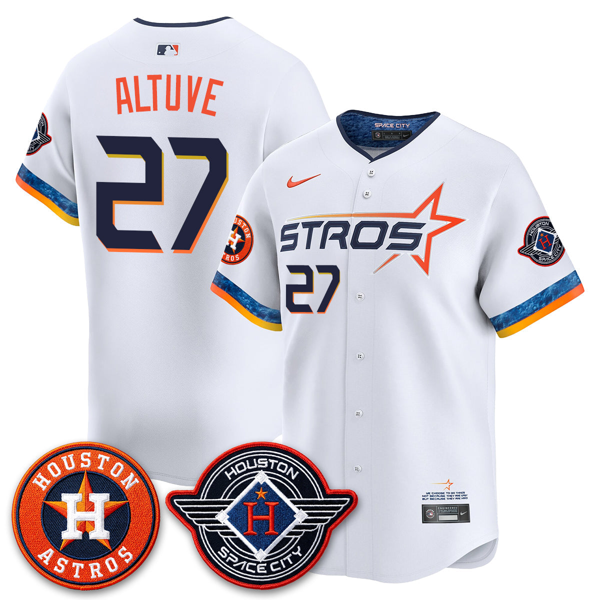 Houston Astros 2026 Space City Vapor Limited Jersey - All Stitched