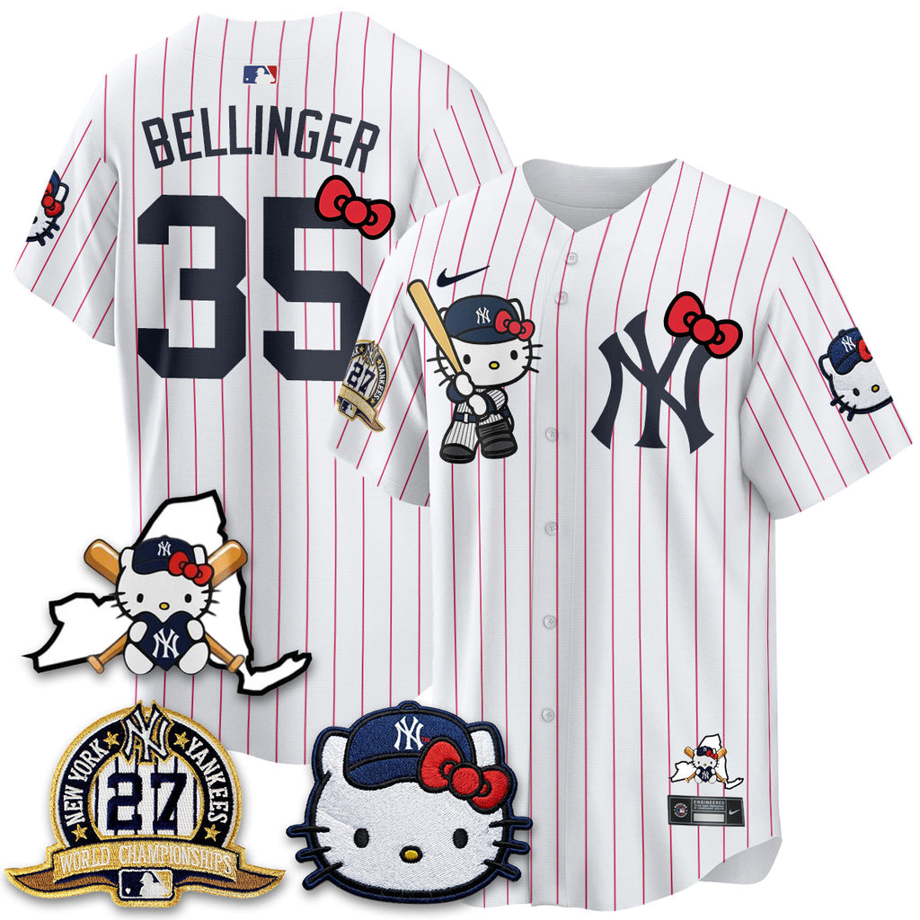 New York Yankees Meow KT 2026 Vapor Limited Jersey - All Stitched