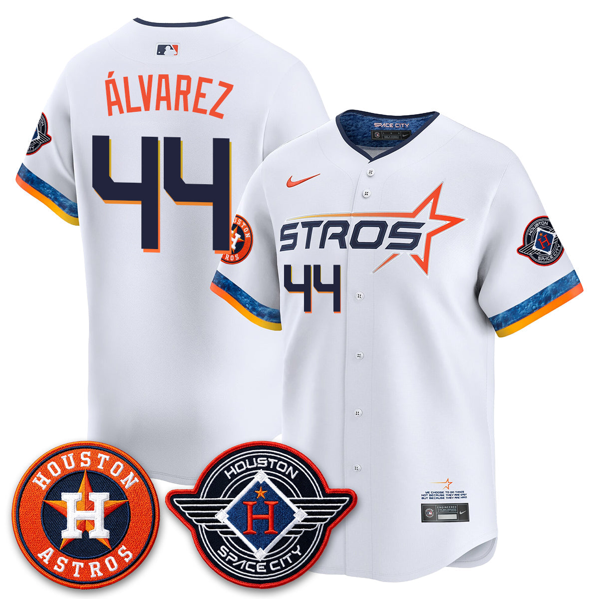 Houston Astros 2026 Space City Vapor Limited Jersey - All Stitched