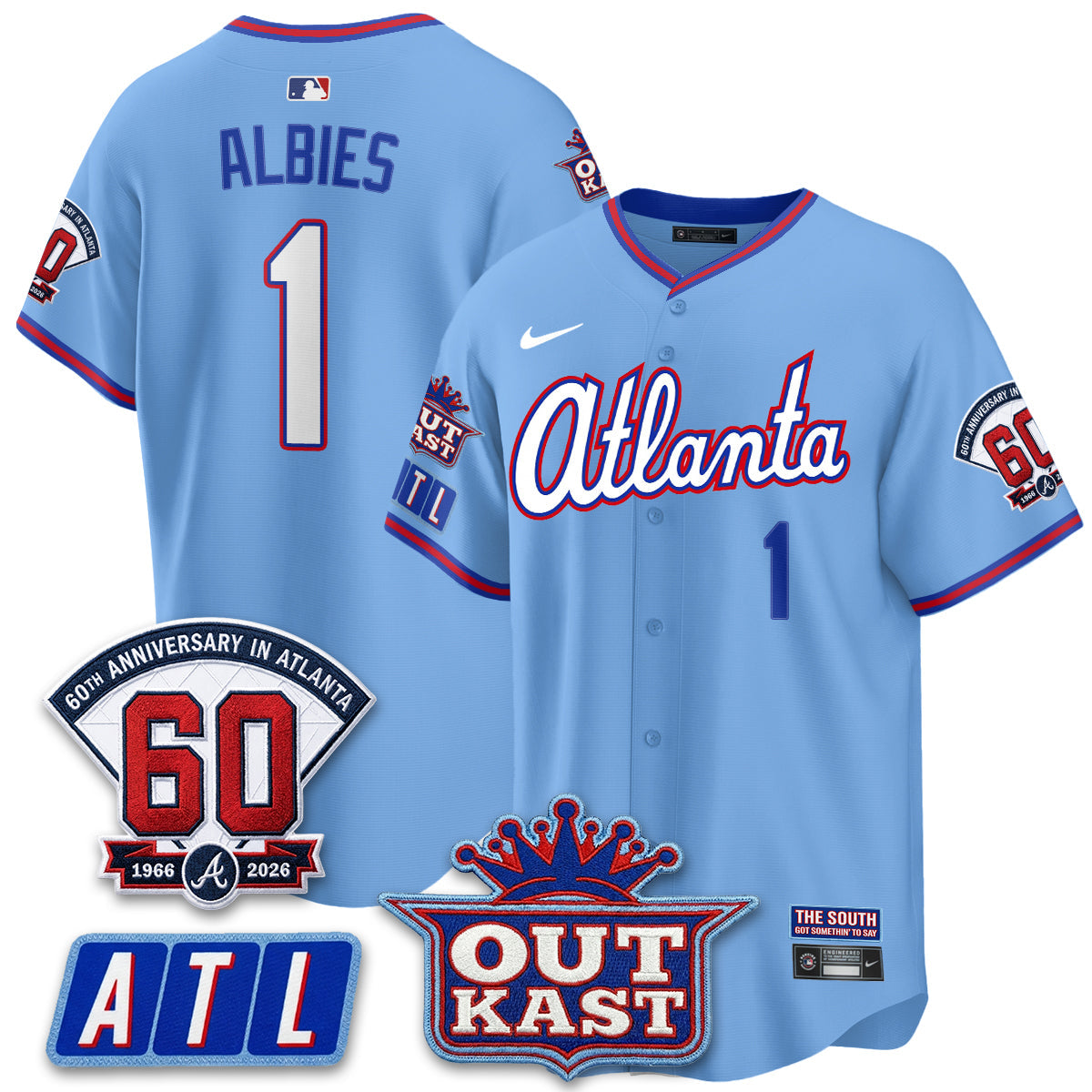 Atlanta Braves 2026 City Connect Vapor Limited Jersey - All Stitched V3