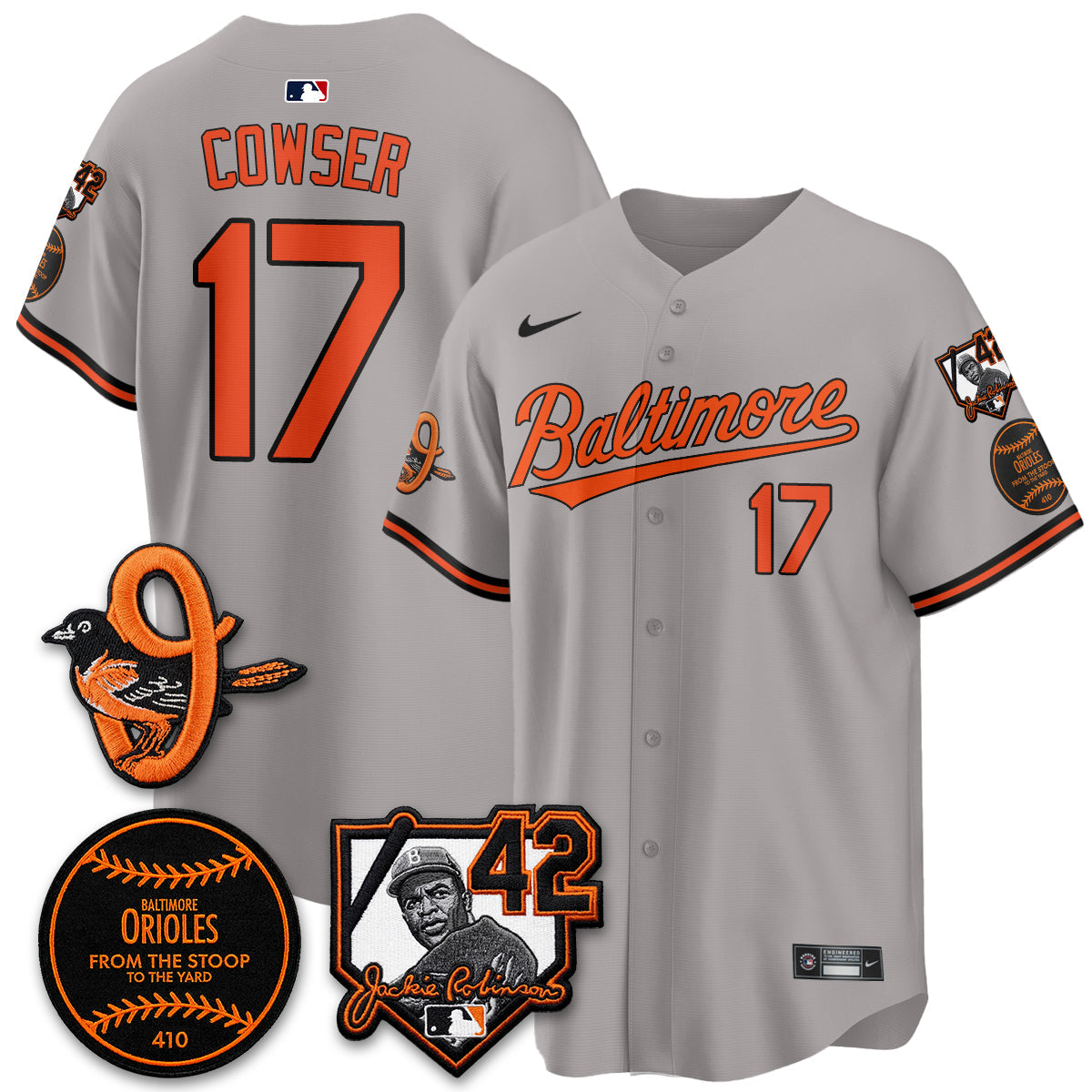 Baltimore Orioles 2026 Jackie Robinson Day Vapor Limited Jersey - All Stitched