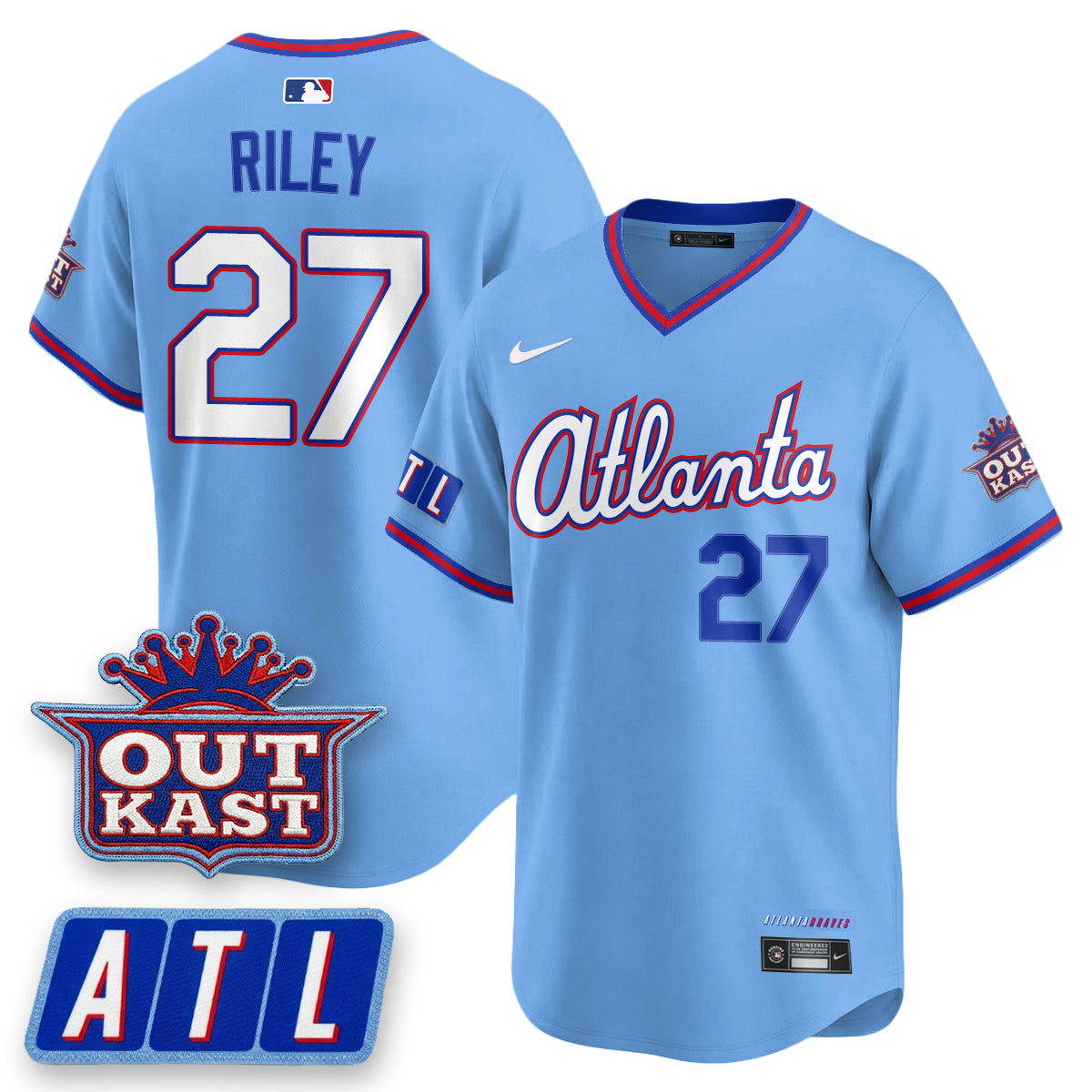 Atlanta Braves 2026 City Connect x Outkast Patch Vapor Limited Men Jersey - All Stitched