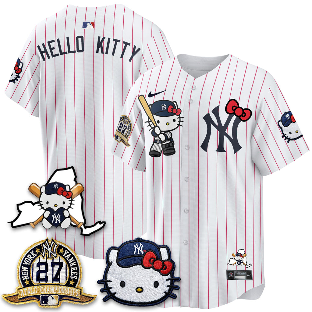 New York Yankees Meow KT 2026 Vapor Limited Jersey - All Stitched