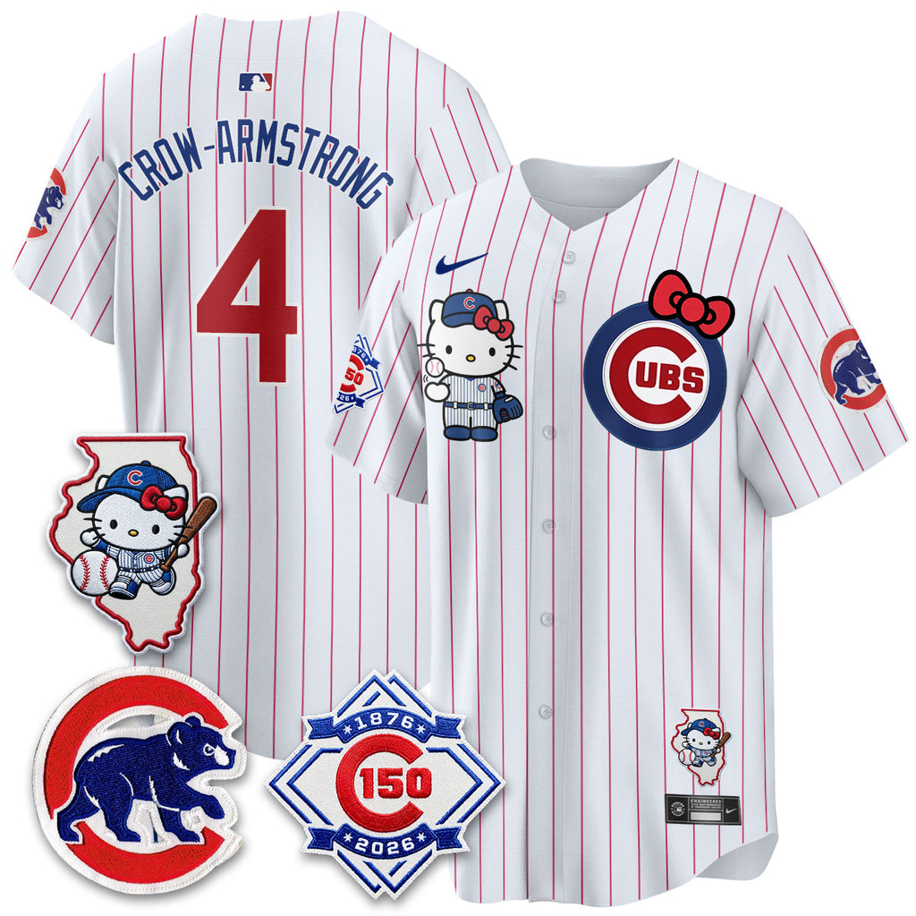Chicago Cubs x Meow KT Vapor Premier Limited Jersey - All Stitched V2