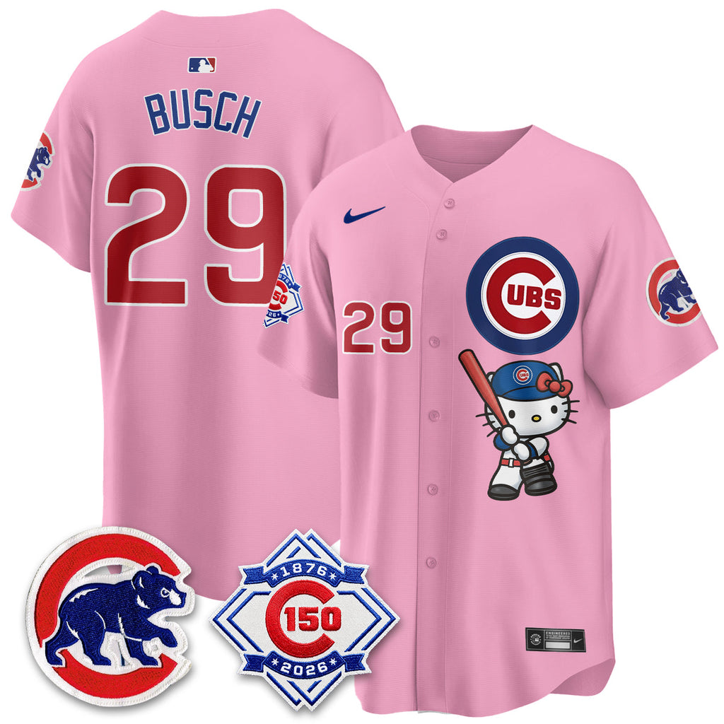 Chicago Cubs x Meow KT Vapor Premier Limited Jersey - All Stitched