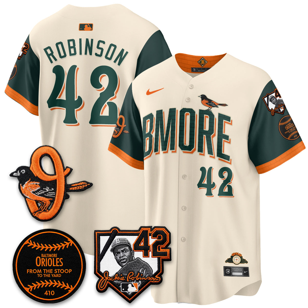 Baltimore Orioles 2026 Jackie Robinson Day Vapor Limited Jersey - All Stitched