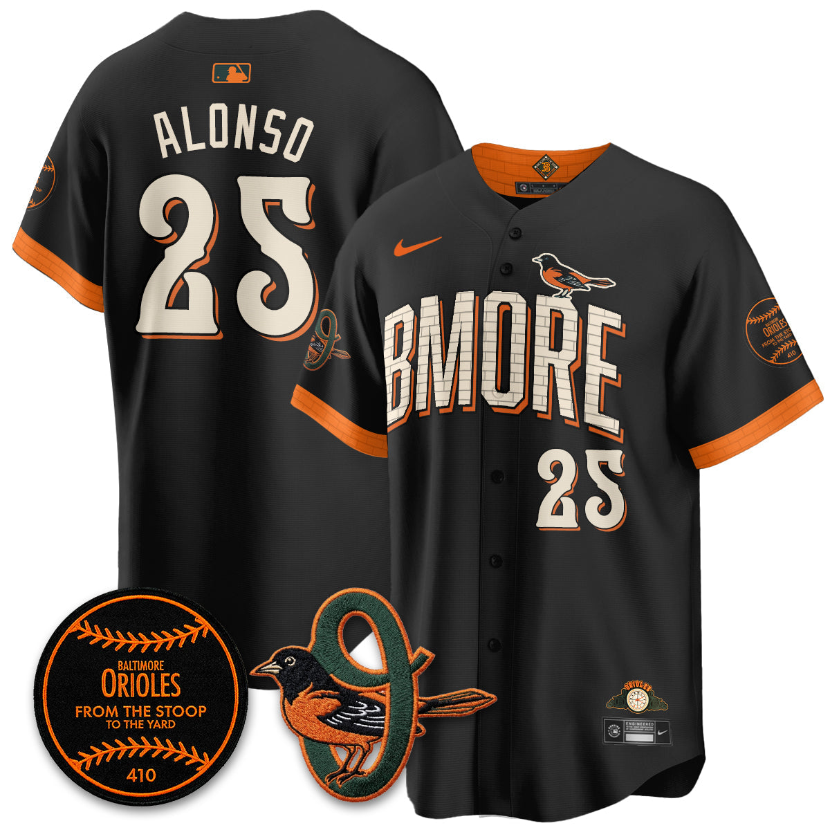 Baltimore Orioles 2026 City Connect Vapor Premier Limited Jersey - All Stitched - V3