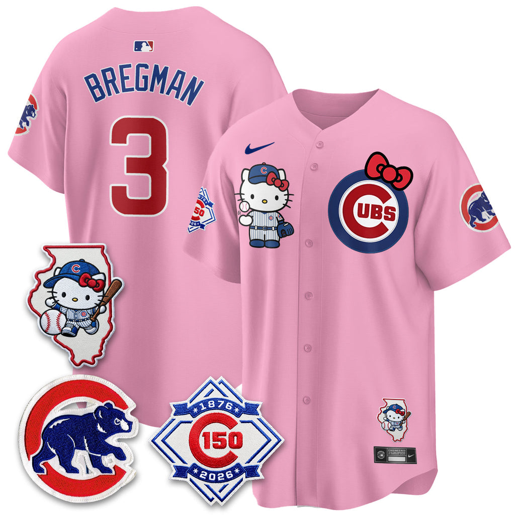Chicago Cubs x Meow KT Vapor Premier Limited Jersey - All Stitched V2