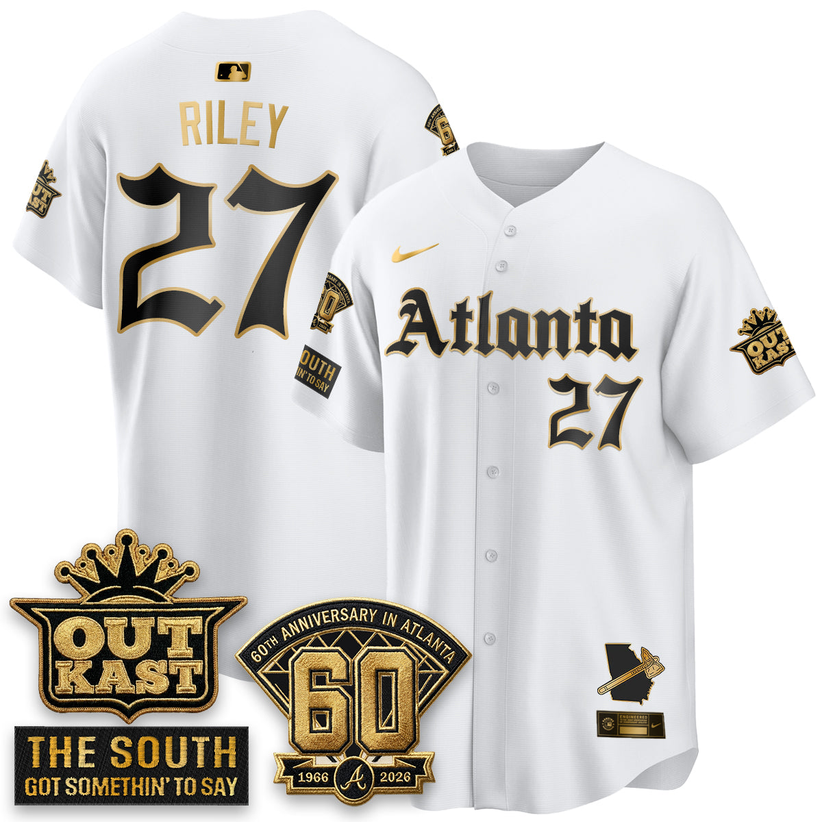 Atlanta Braves 2026 Gothic Edition Vapor Limited Jersey - All Stitched
