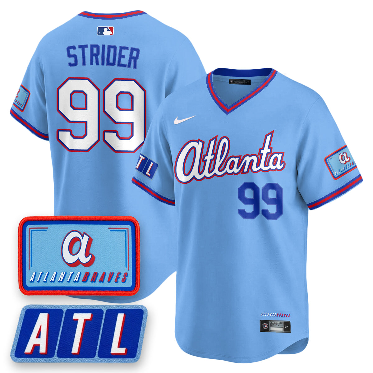 Atlanta Braves 2026 City Connect Vapor Limited Jersey - All Stitched