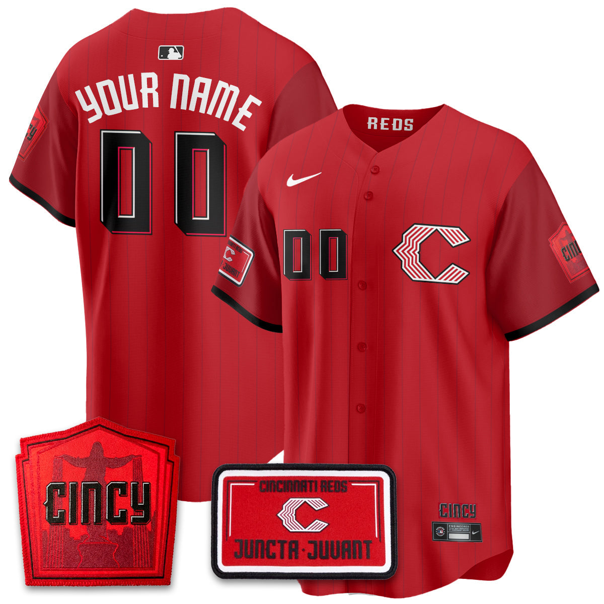 CIN 2026 City Connect Limited Premier Vapor Custom Jersey - All Stitched