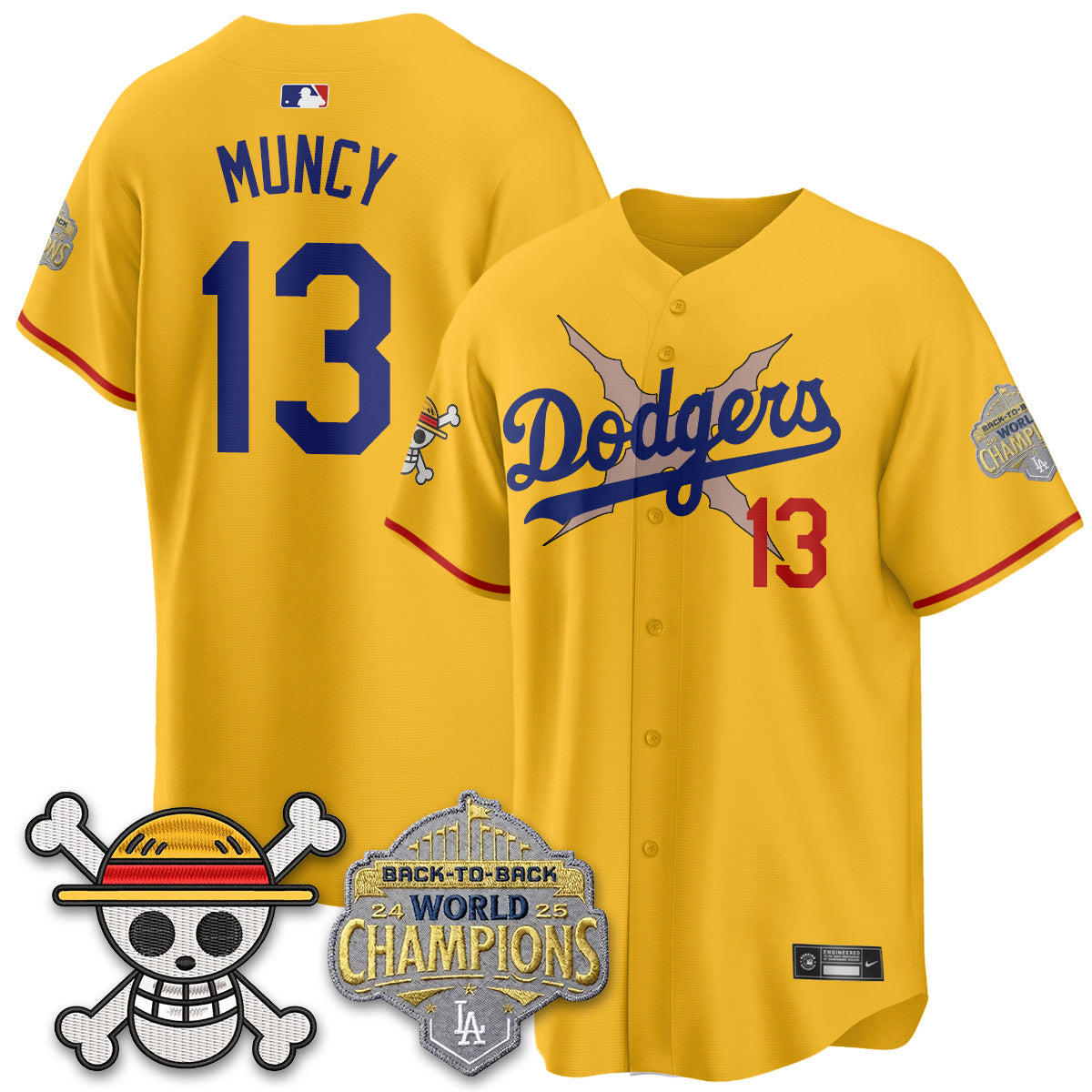 Los Angeles Dodgers x OP Vapor Jersey -All Stitched V2