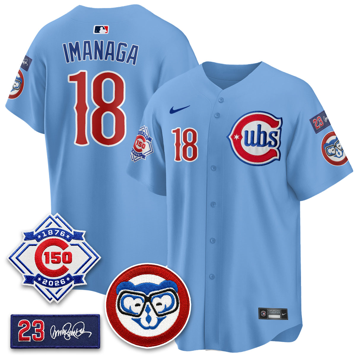Chicago Cubs 150th Anniversary Holy Cow Vapor Premier Limited Men Jersey - All Stitched