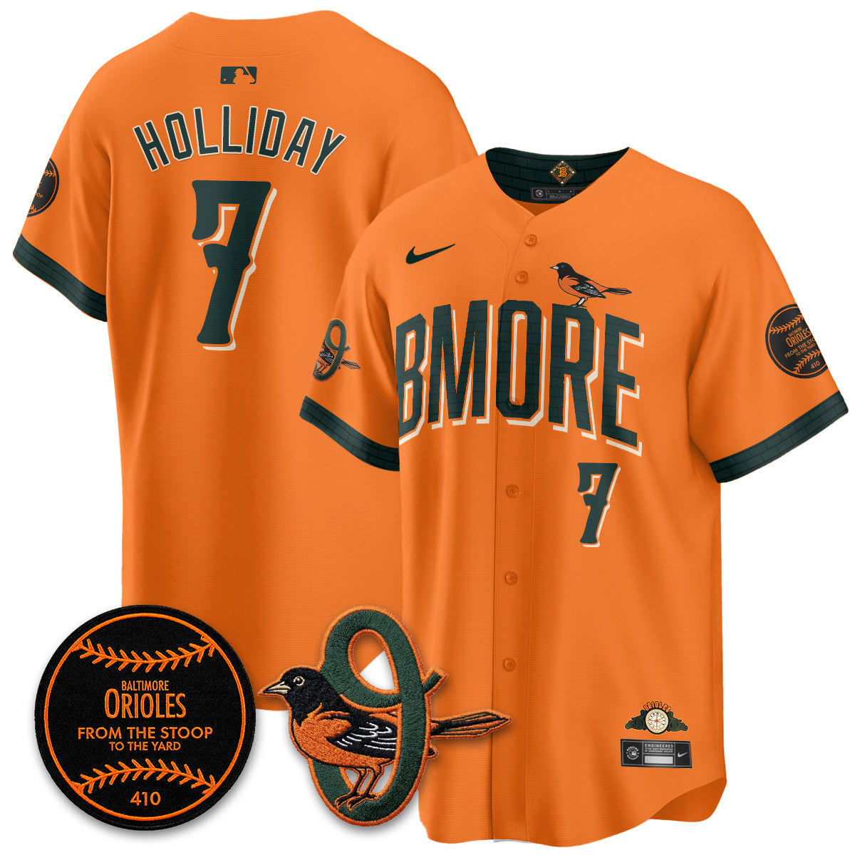 Baltimore Orioles 2026 City Connect Vapor Premier Limited Jersey - All Stitched - V3