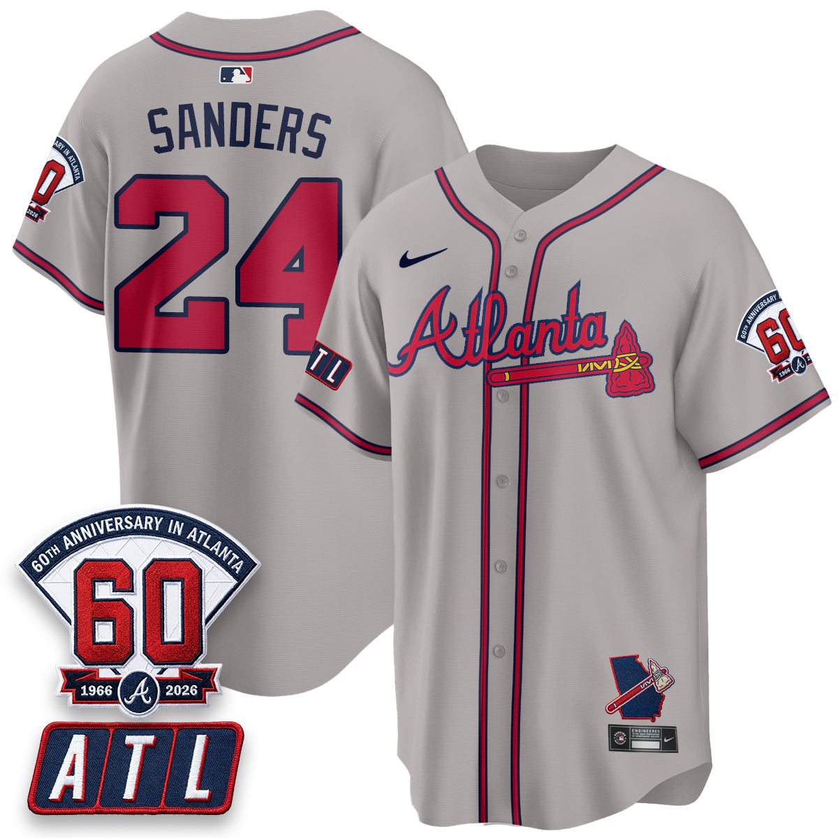 ATL 2026 60th Anniversary Vapor Limited Jersey - All Stitched