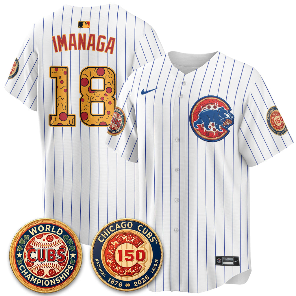 CHC Deep Dish Pizza Vapor Limited Royal Jersey - Stitched