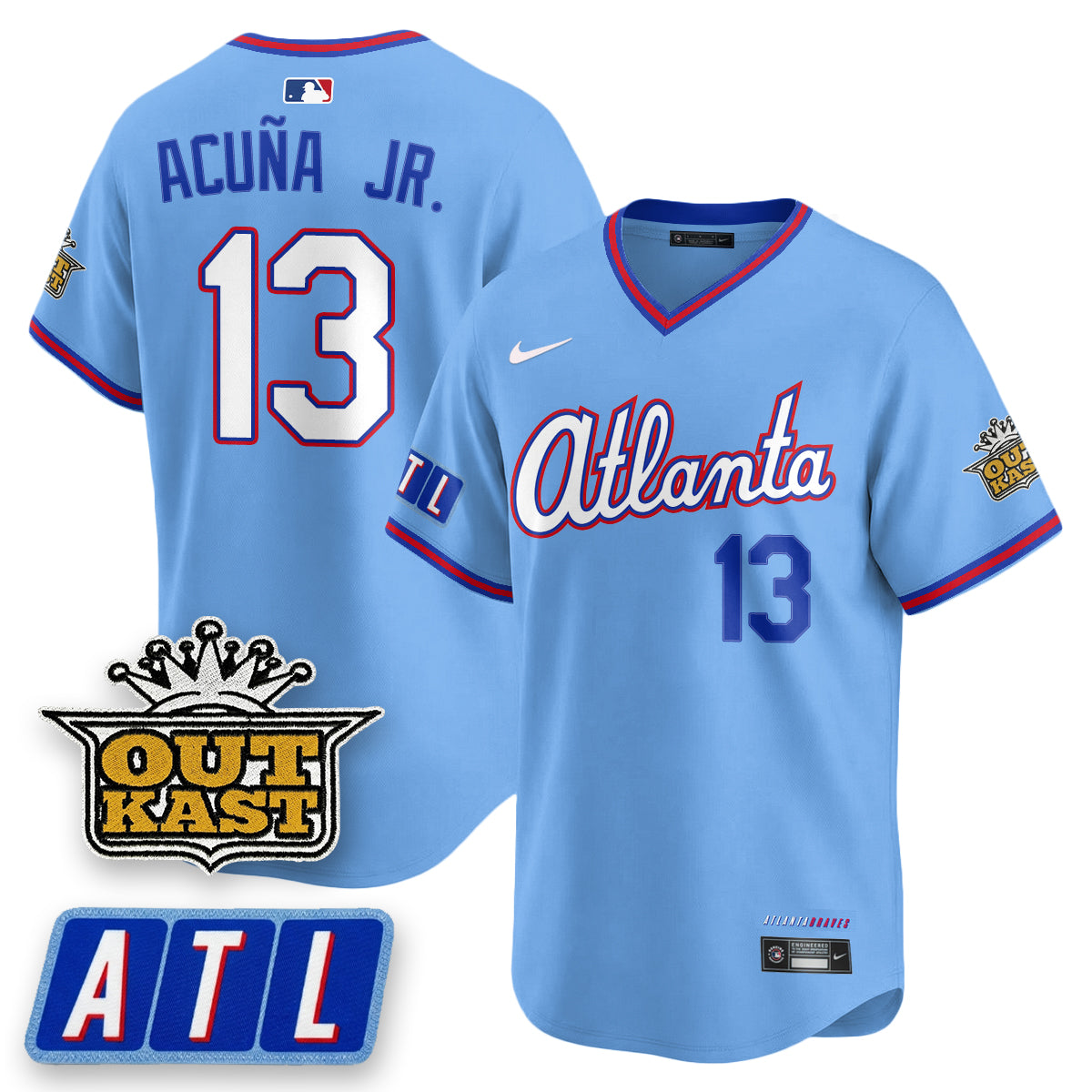 Atlanta Braves 2026 City Connect x Outkast Patch Vapor Limited Jersey - All Stitched