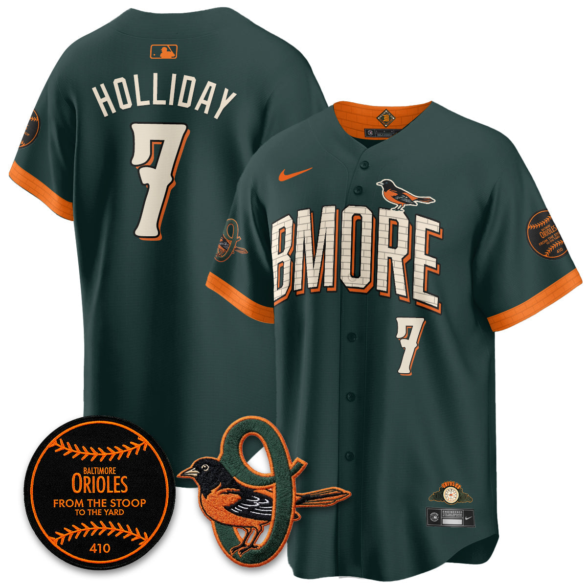 Baltimore Orioles 2026 City Connect Vapor Premier Limited Jersey - All Stitched - V3