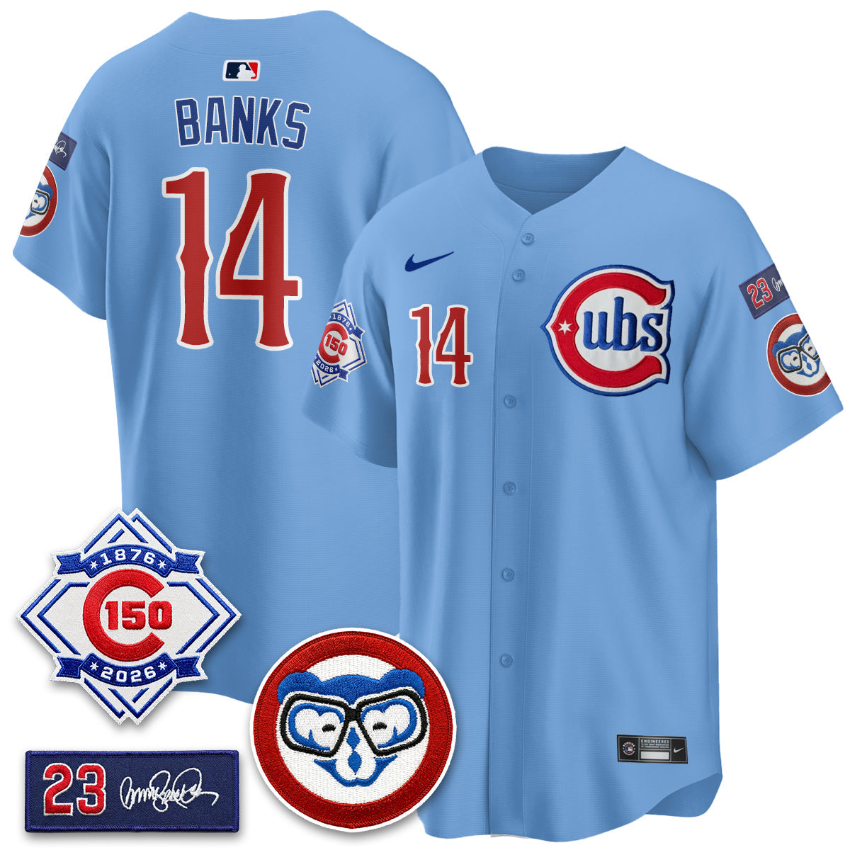 Chicago Cubs 150th Anniversary Holy Cow Vapor Premier Limited Men Jersey - All Stitched