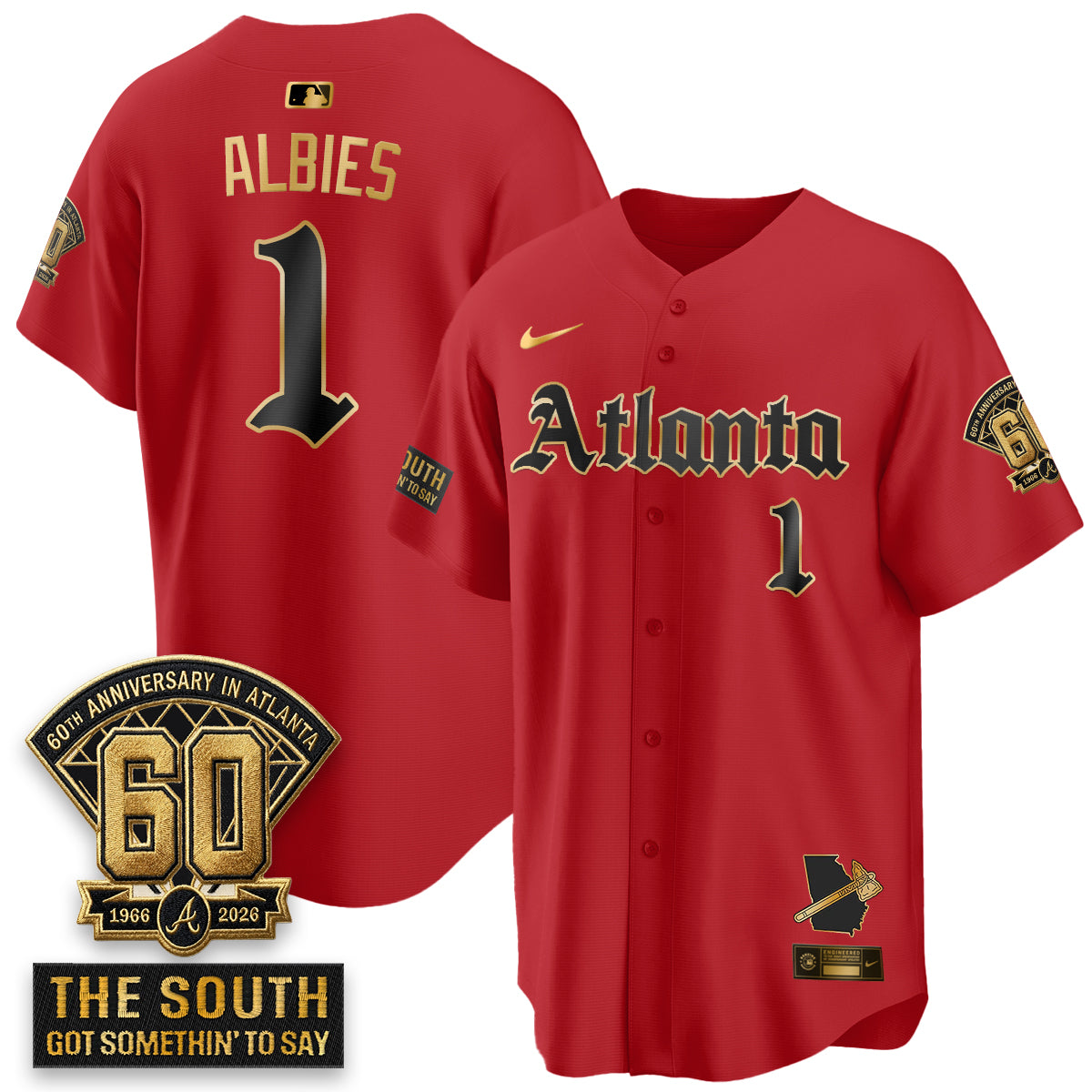 Atlanta Braves 2026 Gothic Edition Vapor Limited Jersey - All Stitched V2
