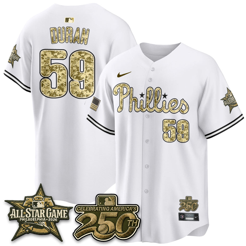 Philadelphia Phillies  2026 Armed Forces Day Jersey V3 - All Stitched
