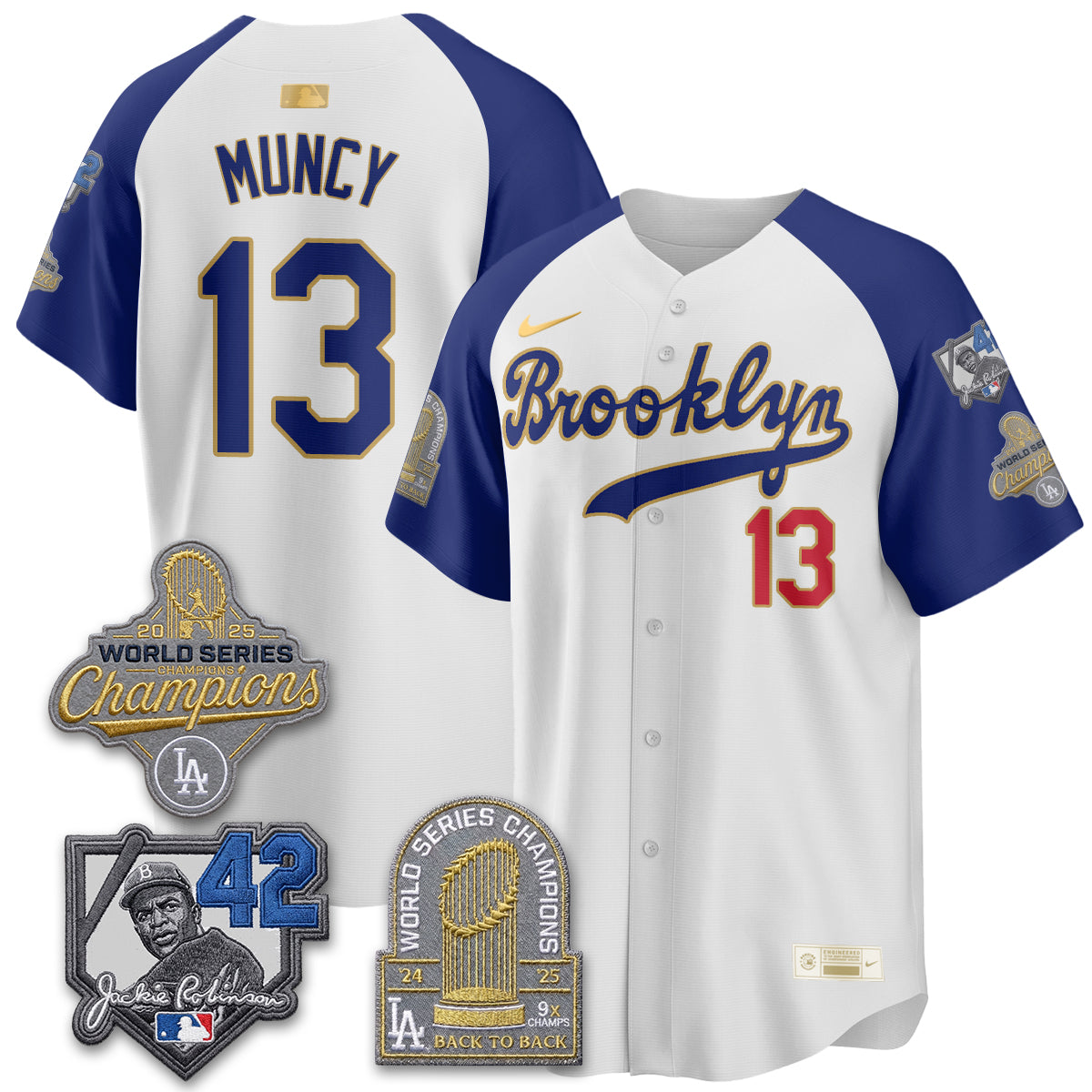 LAD 2026 Brooklyn Jackie Robinson Limited Jersey - All Stitched